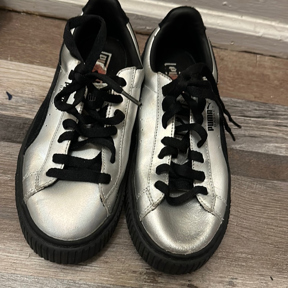 Puma sliver platform sneakers